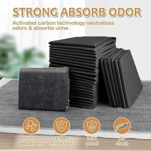 250 PCS Charcoal Puppy Pads-M-Ultra-Absorbent Pet Training Pads for Dogs-18x24" - Picture 16 of 18