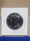 2025 P Kennedy Half Dollar Circulated (BU like finish)