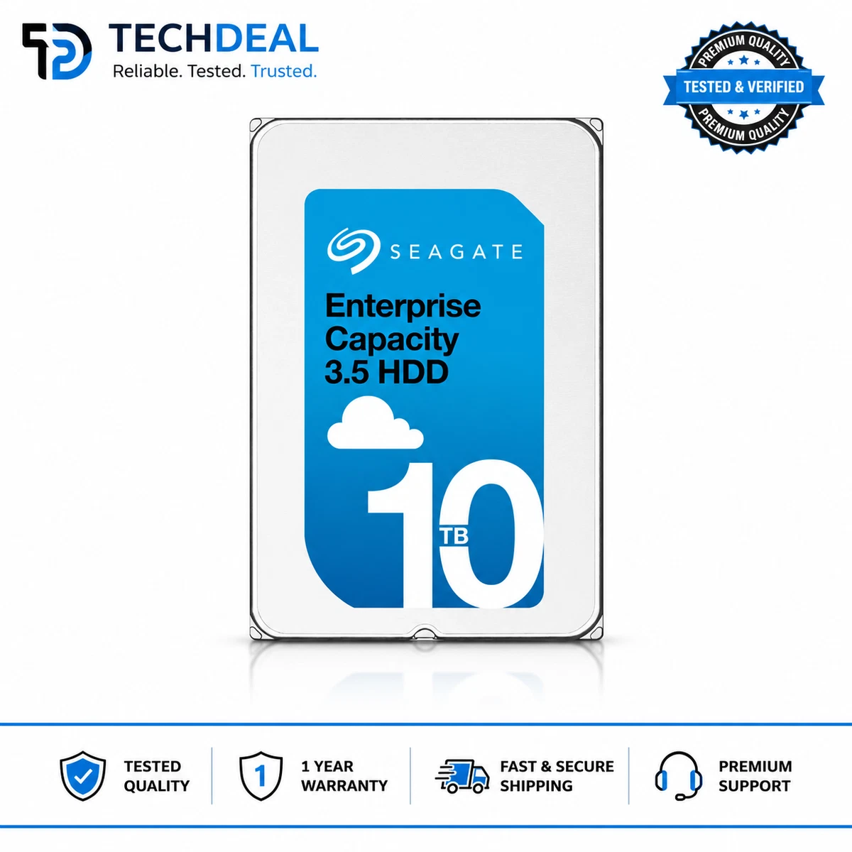 Seagate ST10000VN4 10TBハードディスク2本セット Seagate ST10000VN4