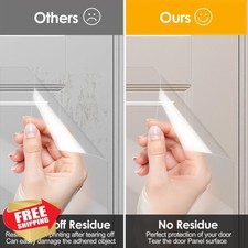 Clear Pet Door Protector Anti-Scratch Guard 9.4"x118" Furniture Wall Shield