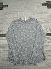 Athleta Sweater Womens Medium Gray Running Pullover