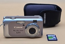 Canon PowerShot A410 3.2MP Digital Camera, Silver- Working