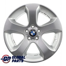 BMW X5 E53 Front Silver Wheel Alloy Rim 19" Star Spoke 132 9J ET:48 6761931