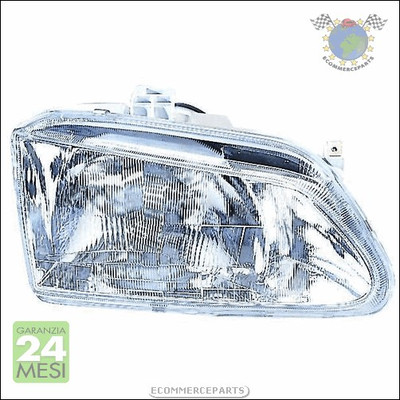 Faro Anteriore Sinistro Per Mitsubishi L200 (1996-2005) - Proiettore Di Ricambio Con Regolazione Elettrica