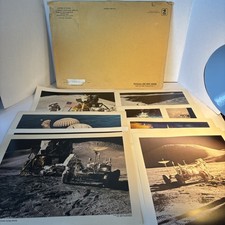 Apollo 15 Nasa Photo Set 9 Total Moon Landing 1971
