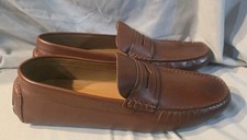 Allen Edmonds Lewis Penny Loafer Chili Brown Men Size 13 NWOB Defects