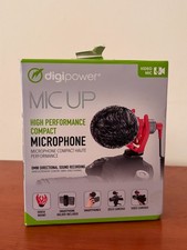 DIGIPOWER MIC UP HIGH PERFORMANCE COMPACT CARDIOID VIDEO MICROPHONE DP-DM15F