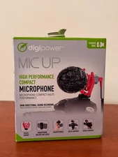 DIGIPOWER MIC UP HIGH PERFORMANCE COMPACT CARDIOID VIDEO MICROPHONE DP-DM15F