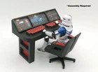 1:18 Red Miniature Sci-Fi Computer Table Diorama Set 4" Kenner Hasbro Star Wars