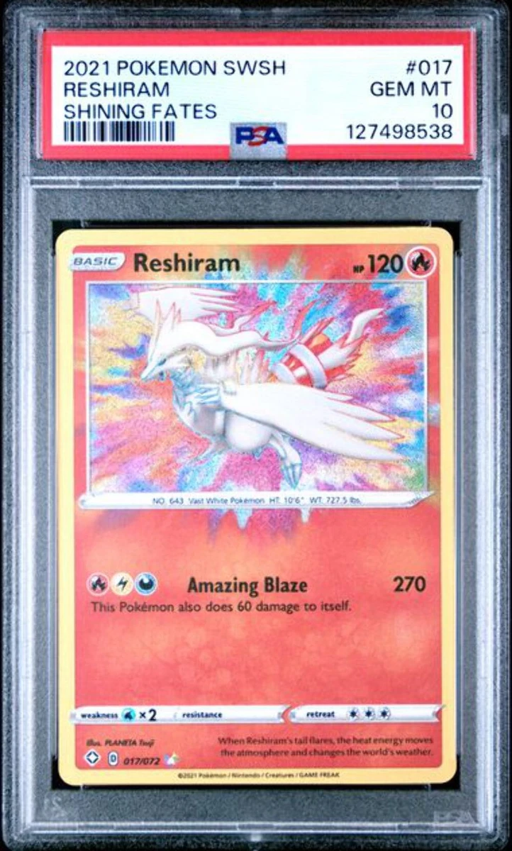 Reshiram 017/072 Shining Fates for sale | eBay