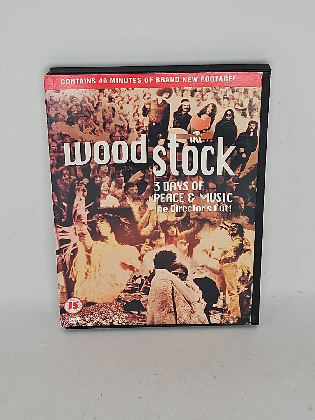 Woodstock 3 Days of Peace & Music DVD The Director's Cut 40 Mins New Footag