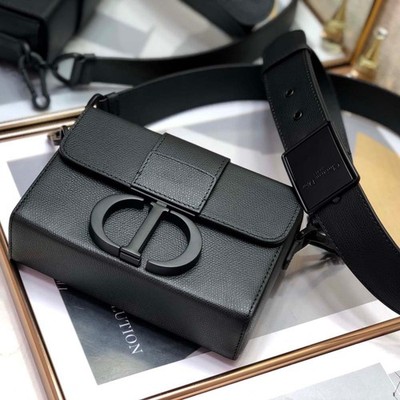 Christian Dior Ultra Matte 30 Montaigne Box Bag Leather