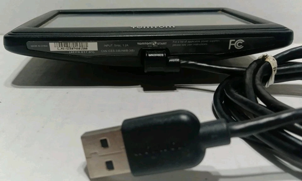 TomTom Start Model 4EF00 GPS Navigator & Original Branded Cord Tested & Working  - Image 2 of 4