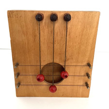 Wooden Door Harp Chimes 3 BALLS 3 Strings