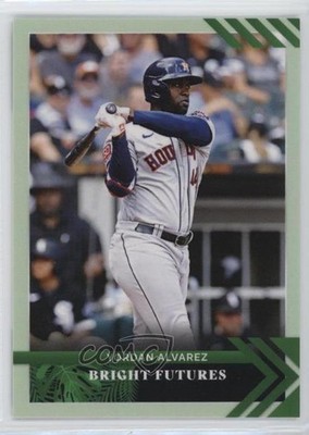 2022 Topps X Juan Soto Bright Futures Green 28/75 Yordan Alvarez #11 o7m