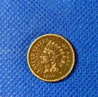1859 Copper Nickel Indian Head Penny / Cent 1ST YEAR / NO SHIELD REVERSE #1000