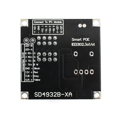 PoE 48V vers 12V - pour Sécurité - CCTV - Caméras IP IP Over Ethe1525 - Photo 5/8