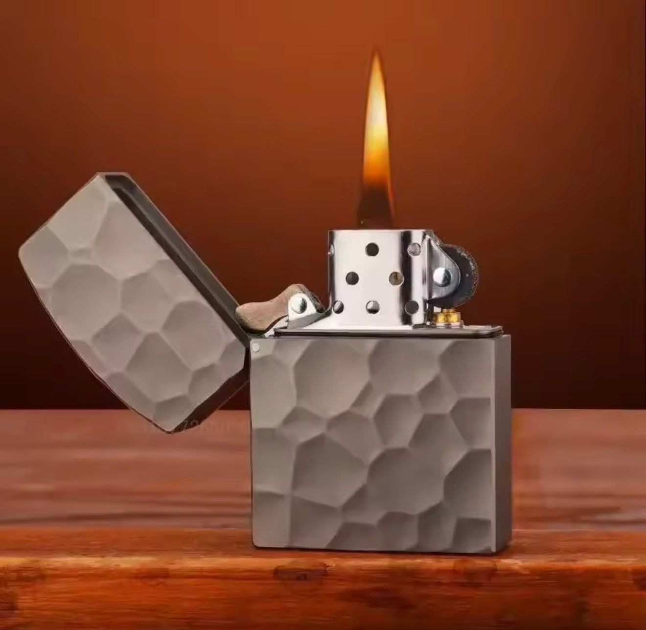 Case &ndash; Square Box, Windproof, Thick Shell For Zippo Insert