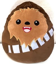 Squishmallow Star Wars Chewbacca Large Jumbo Plush Soft Toy Kellytoy