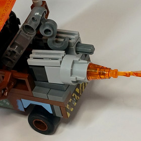 Lego CARS Movie Agent Maters Escape 9483 Agent Mater Petrov Trunkov (Incomplete)