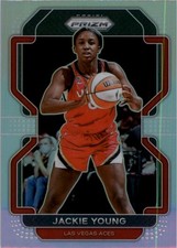 2022 Panini Prizm WNBA Prizms Silver #7 Jackie Young - BSK