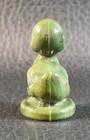 Boyd's Crystal Art Glass DUCKLING #9 ENGLISH YEW 1-28-83 Green 1-3/8" High NOS — photo 3