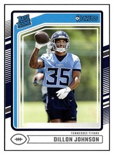 2024 Panini Donruss - Rated Rookie (RC) Dillon Johnson
