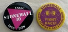 10Th Anniversary Of Stonewall Buttons — photo 1