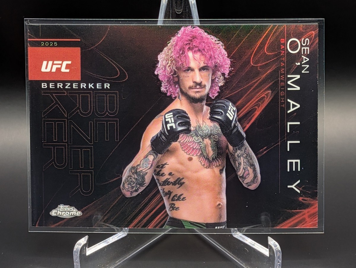 2025 Topps Chrome UFC - Sean O'Malley #BZK-2 Bezerker (1:144