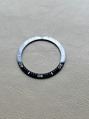 Uhr Keramik Lünette Flat Bezel Insert Zubehör 38 x 31,5 mm Schwarz SKX