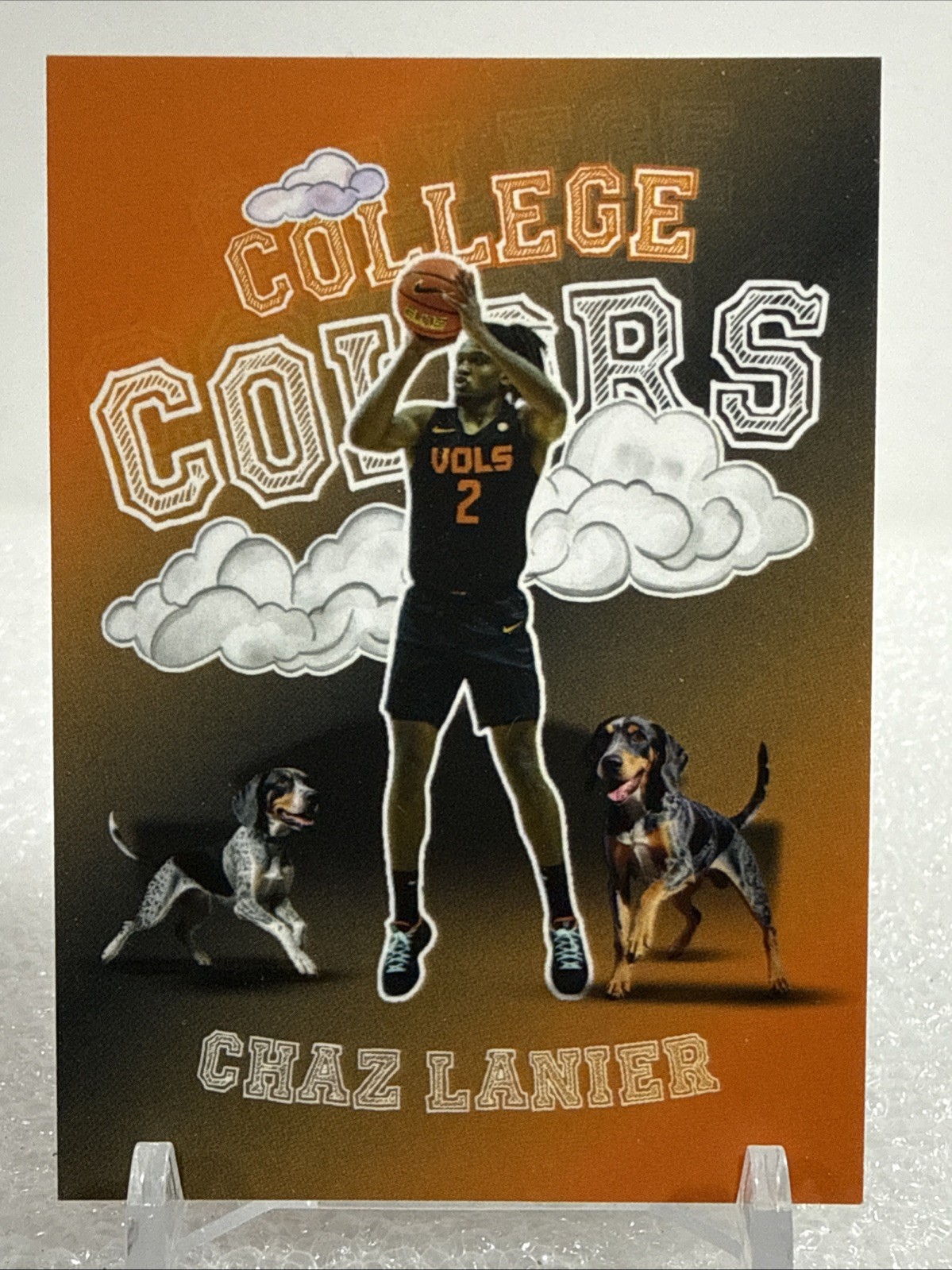 2024-25 Onit Tennessee - SOFT TOUCH College Colors SP #CC-1 Chaz Lanier
