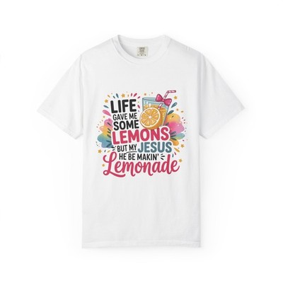 Life Gave Me Some Lemons T-shirt | Christian Lemonade Design