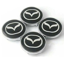 4x 60mm Wheel Center Caps Nabendeckel Felgendeckel Nabenkappen For MAZDA