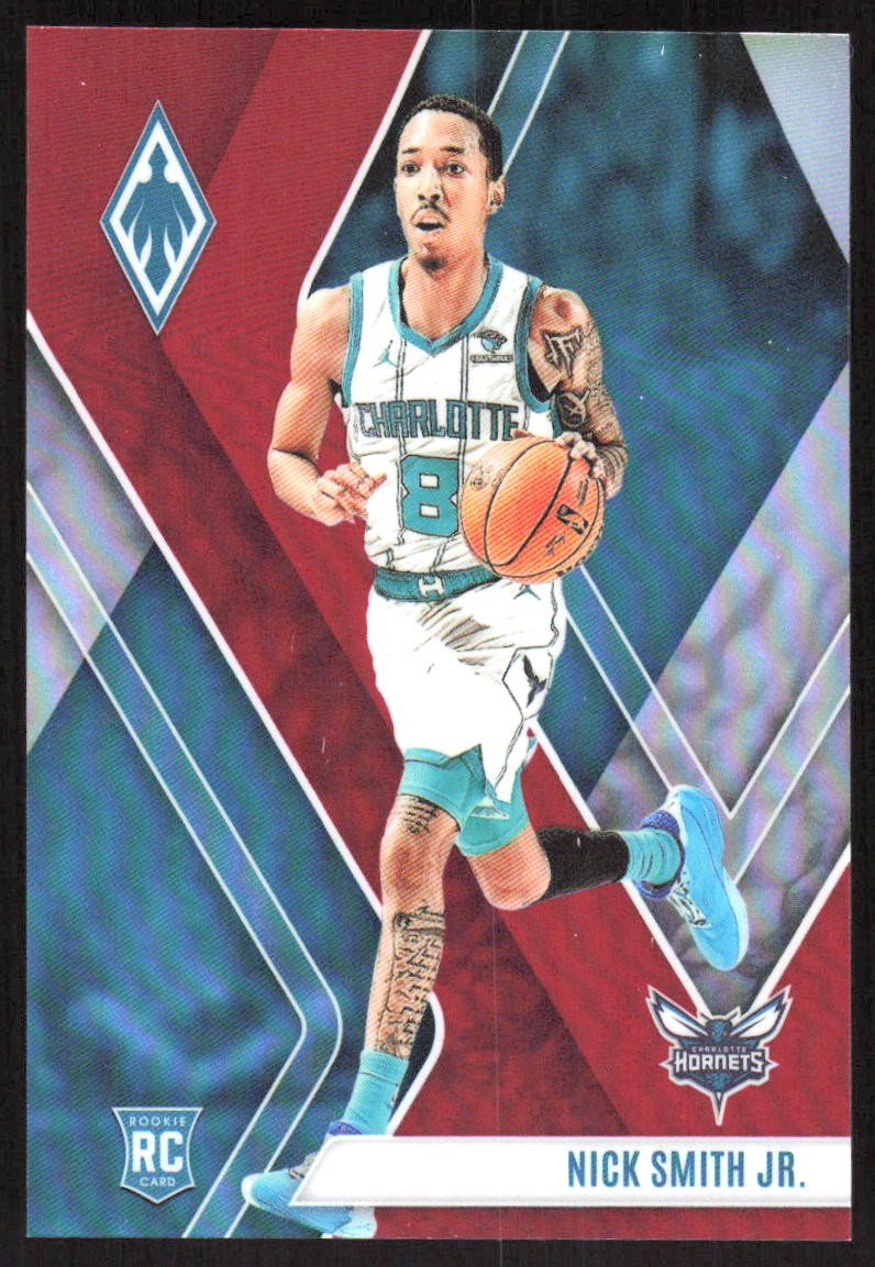 9148F 2023-24 Panini Phoenix #255 Nick Smith Jr. Red #/199