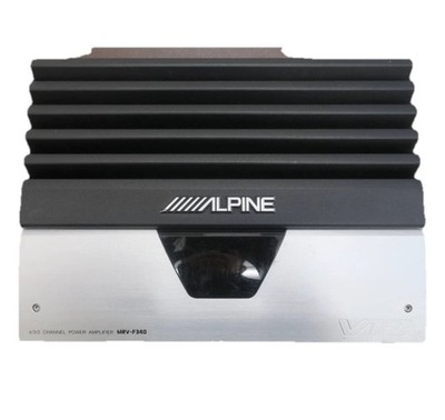 Tested Alpine MRV-F340 4ch Car Amplifier 100W x4 Bridgeable Car audio