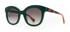 WOOW SUPER SHINE 2 3071 Vintage Forest Green / Brown Gradient Sunglasses 50mm