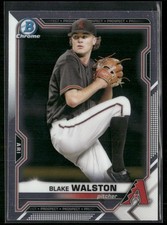 2021 Bowman #BCP-104 Blake Walston Chrome Prospects