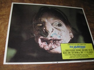 The Mutations (1974) Complete Color Lobby Card Set (8) Tom Baker!