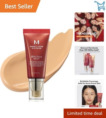 BB Cream Honey Beige SPF 42 Light-to-Medium Moisturizing Dewy Finish