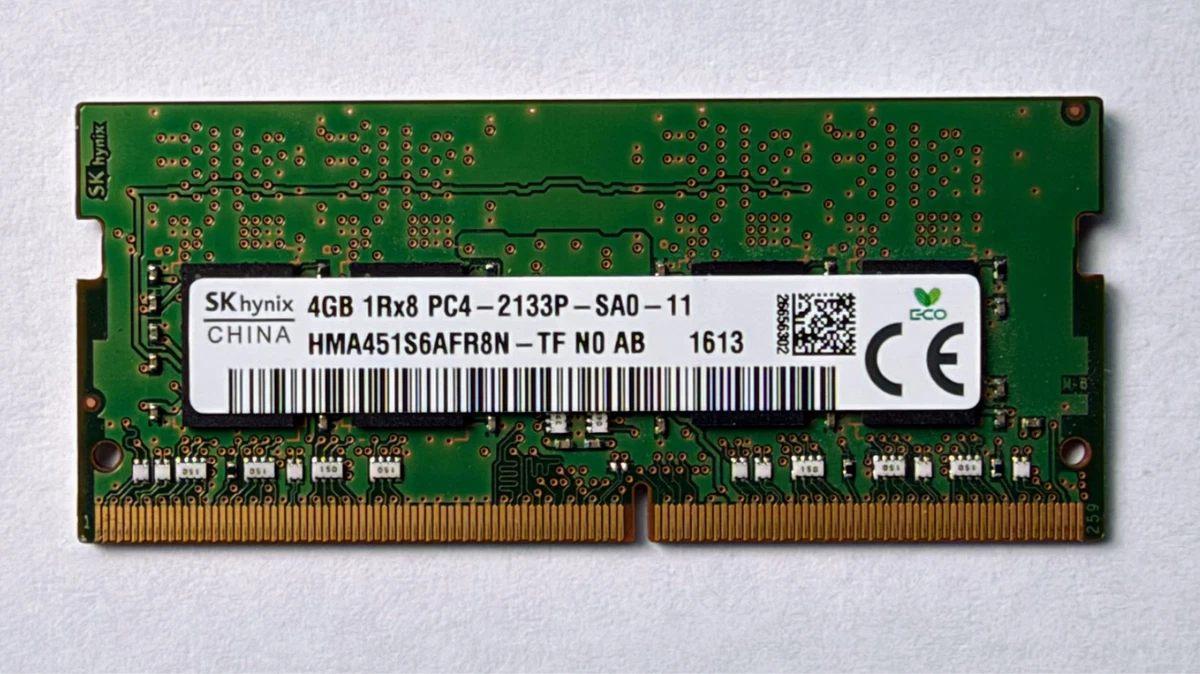 SO-DIMM Computer PC4-17000 (DDR4-2133) Bus Speed Memory (RAM) for