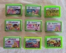 Lot of 9 Mixed Disney/Pixar Digging Dinosaurs Leapster Explorer Learning Games