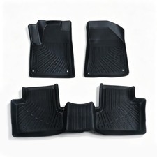 Floor Mats Liners Black For Jeep Cherokee 2015-2023 All-weather Front Rear