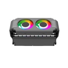 Cooler Cooling Fan Ram Memory Cooler with Dual 120MM 1000-4500 RPM ARGB