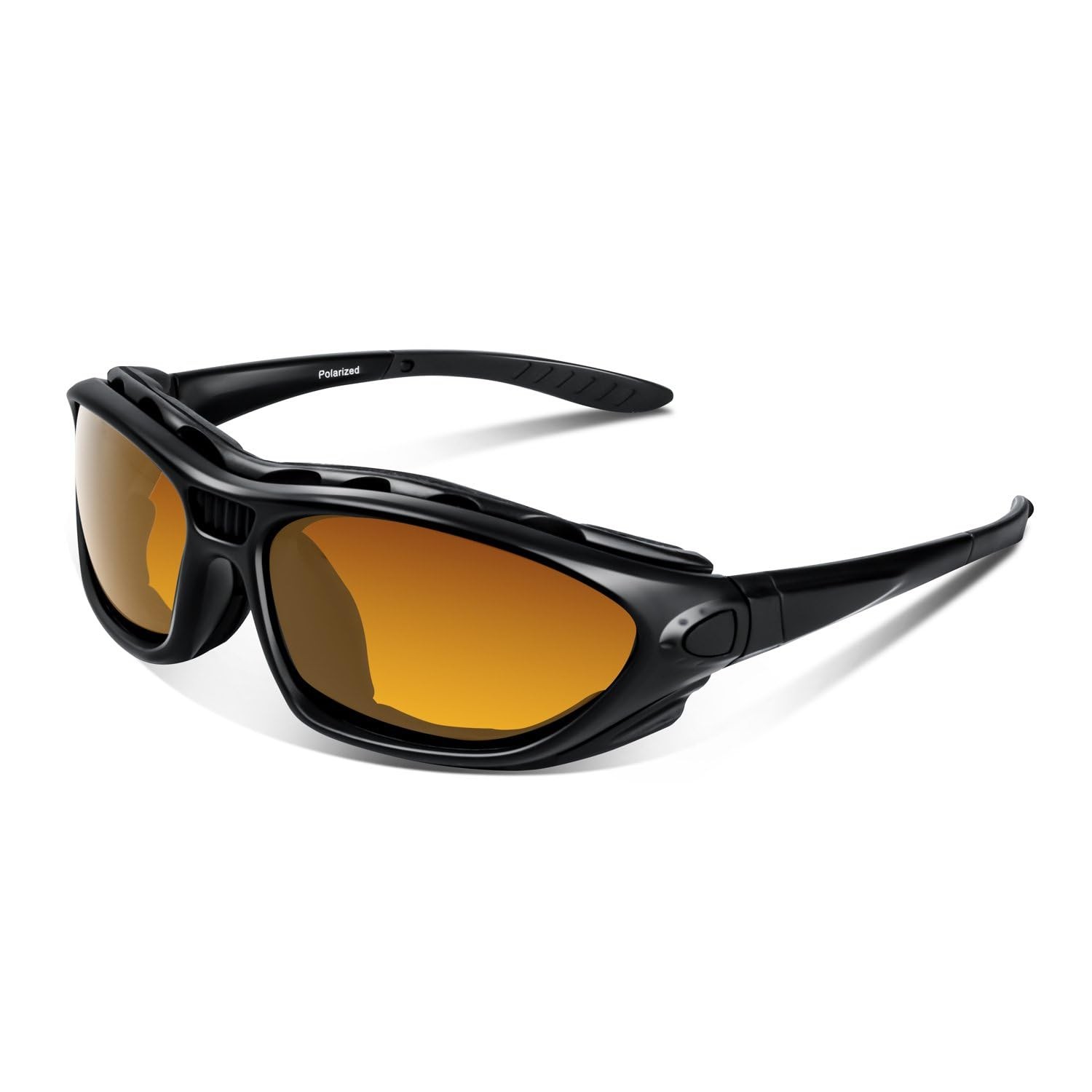 BEACOOL Polarized Motorcycle Riding Safety Goggles, Windproof UV400 TAC Glass...