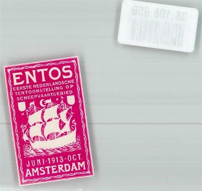 38108950 - Amsterdam Entos 1. Niederlaendische Ausstellung Bereich Schifffahrt