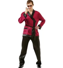 Hauntlook Bunny Enthusiast Costume Sz XL Hugh Heffner Playboy Halloween