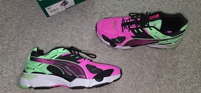 Puma LQDCELL Extol 'Old Circuits - Black Luminous Pink' Mens size 10