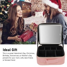 Valigetta Trucco Illuminata Elegante Borsa Trucco LED Portatile Con Grande ✅