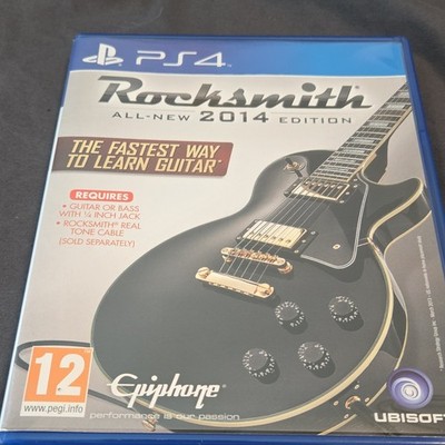 Rocksmith 2014 Edition Multiplayer (PS4, 2014) Ubisoft PAL PEGI 12 Manual