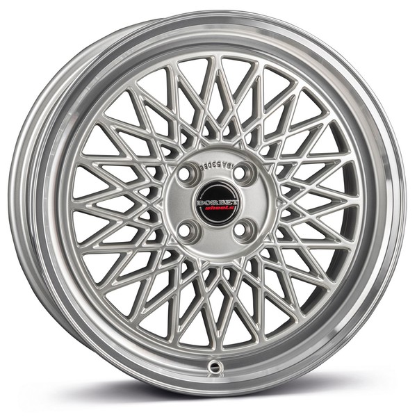 Borbet Felgen B 7.0X17 ET20 4X108 SIL FüR Peugeot 1007 2008 207 208 3008 307 308-image